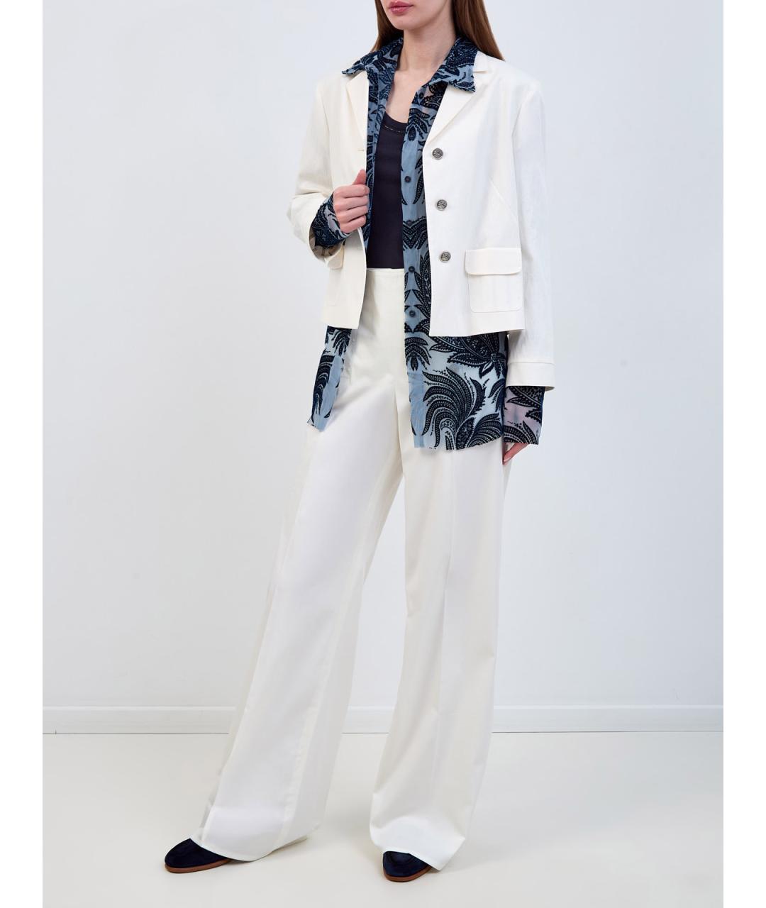 ETRO Синяя полиамидовая блузы, фото 2