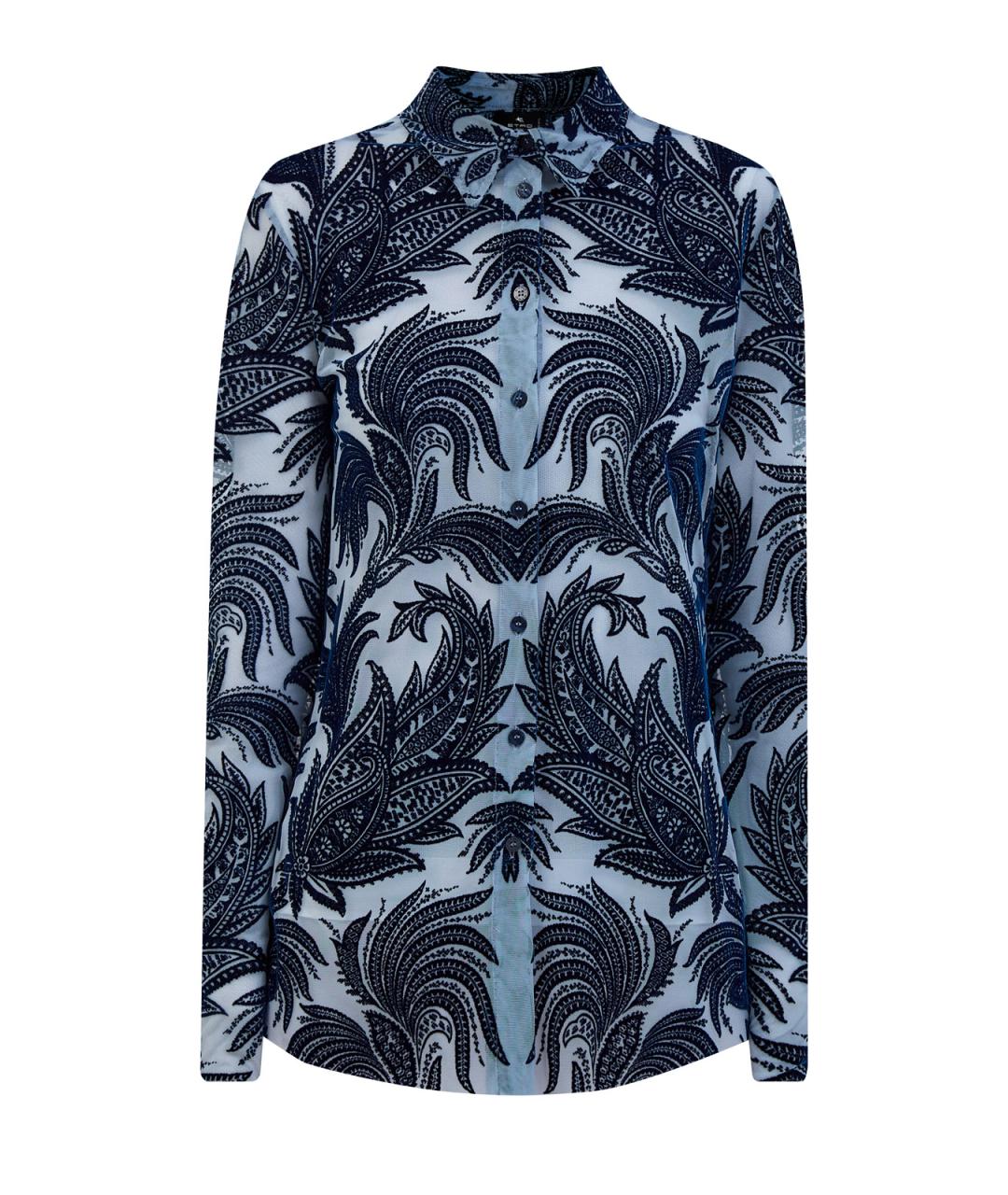 ETRO Синяя полиамидовая блузы, фото 1
