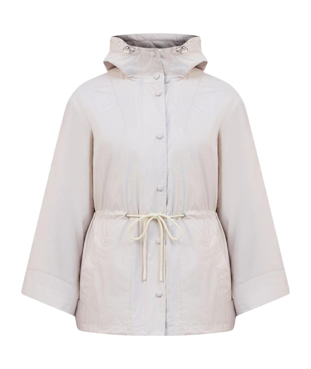 YVES SALOMON Бежевая полиэстеровая куртка, фото 1