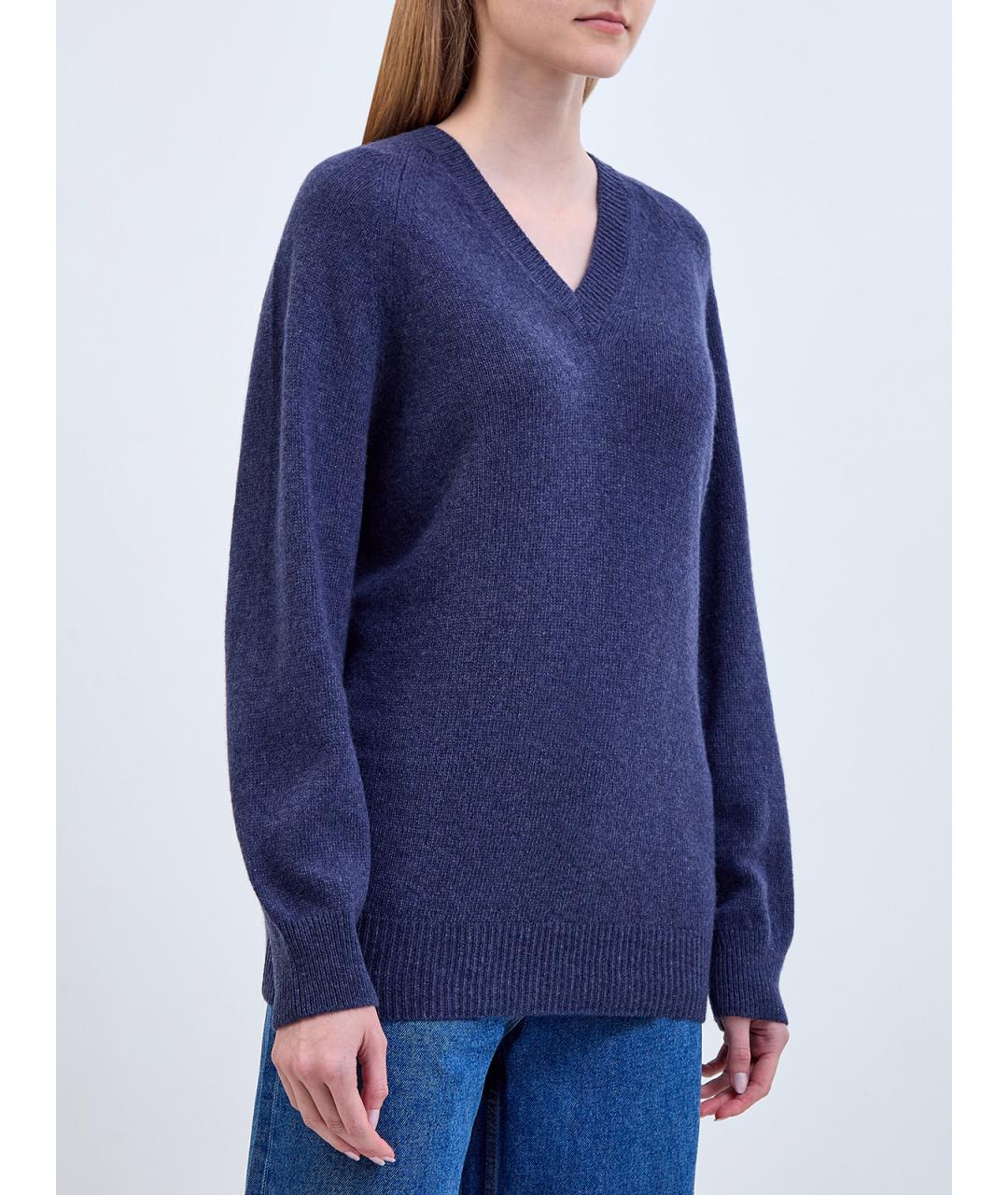 ETRO Синий кашемировый джемпер / свитер, фото 3