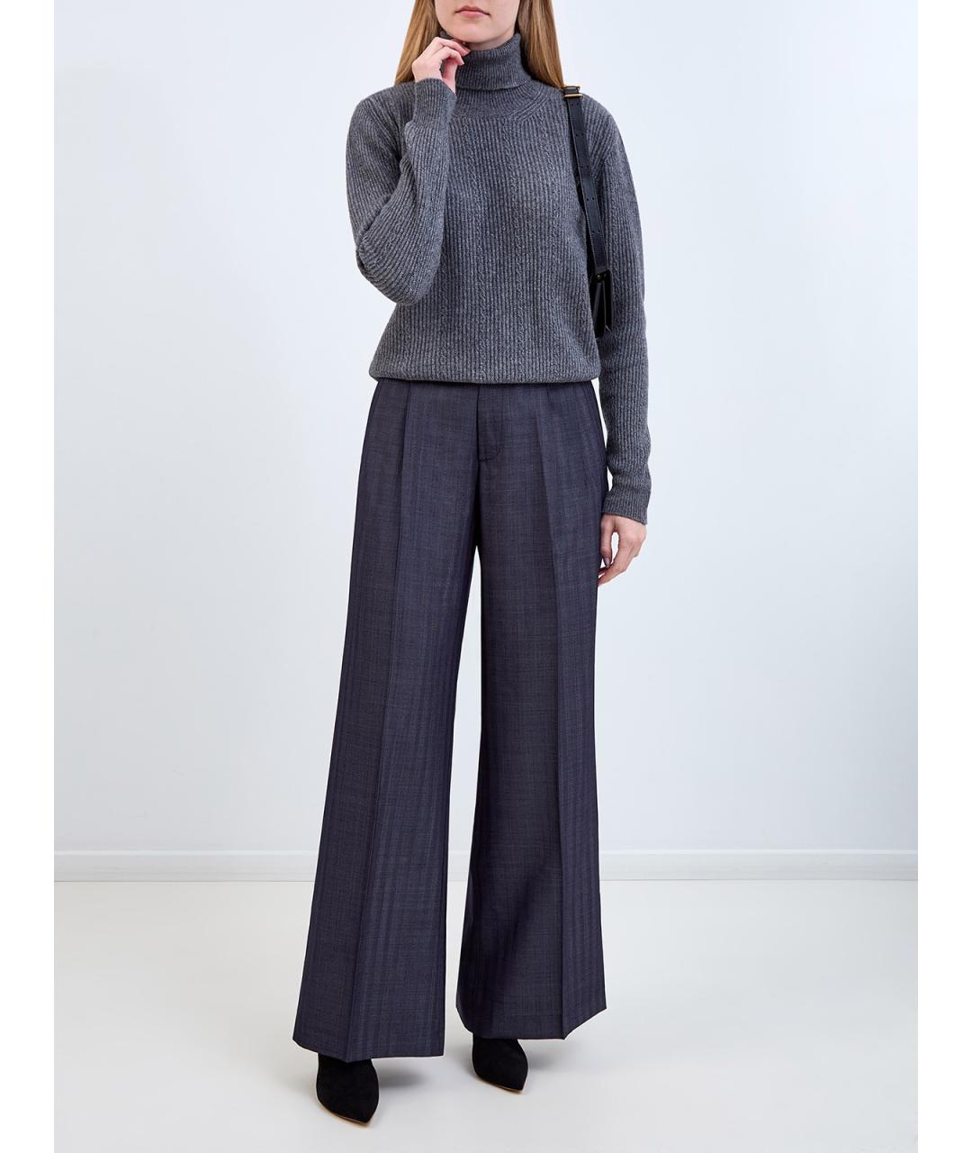 ETRO Серая шерстяная водолазка, фото 2