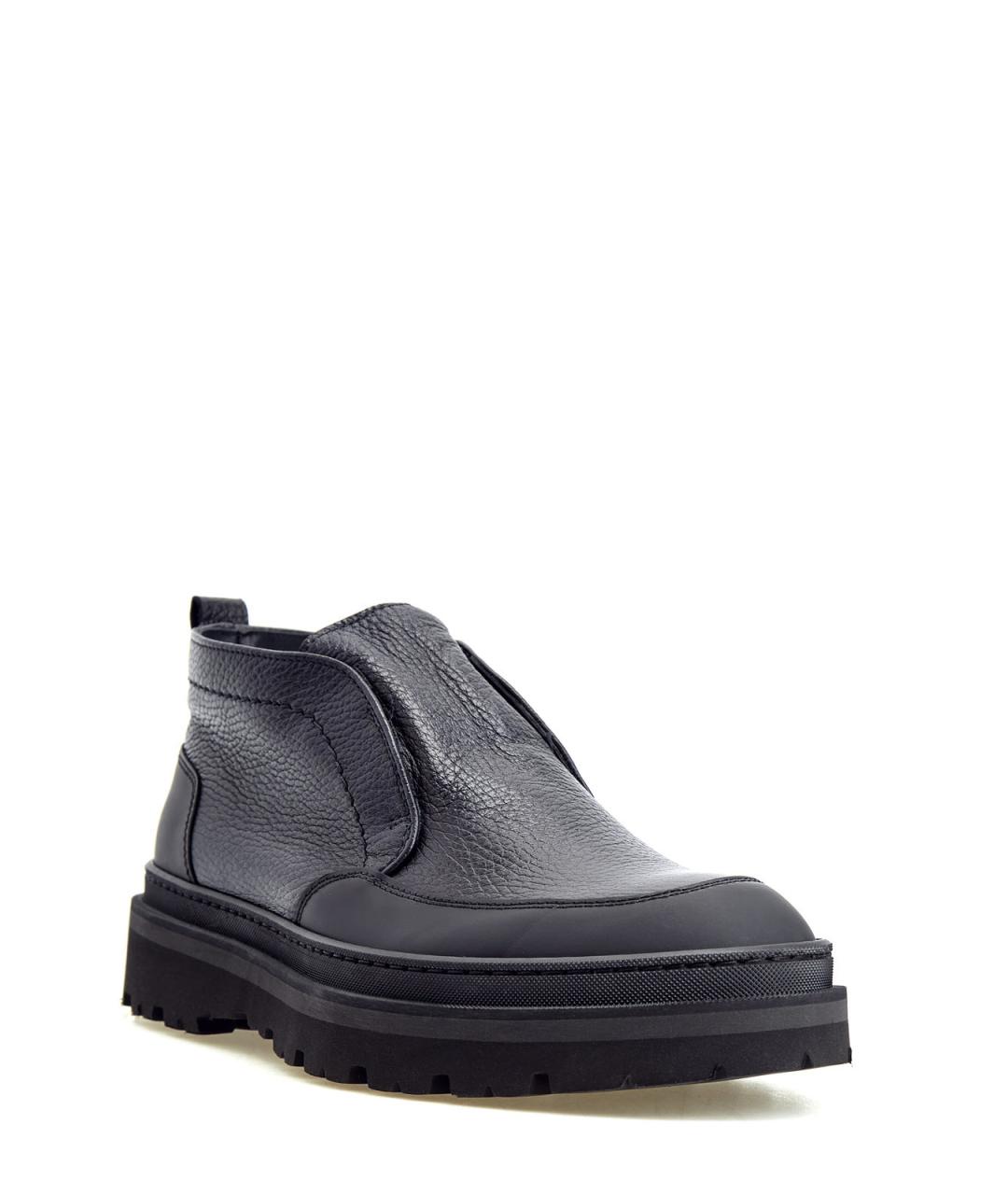 BARRETT Черные кожаные лоферы, фото 3