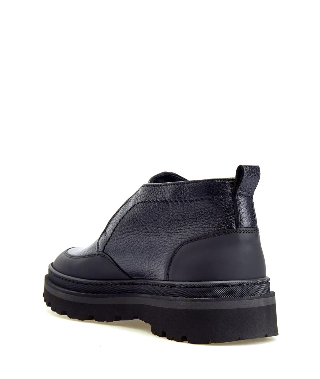 BARRETT Черные кожаные лоферы, фото 4