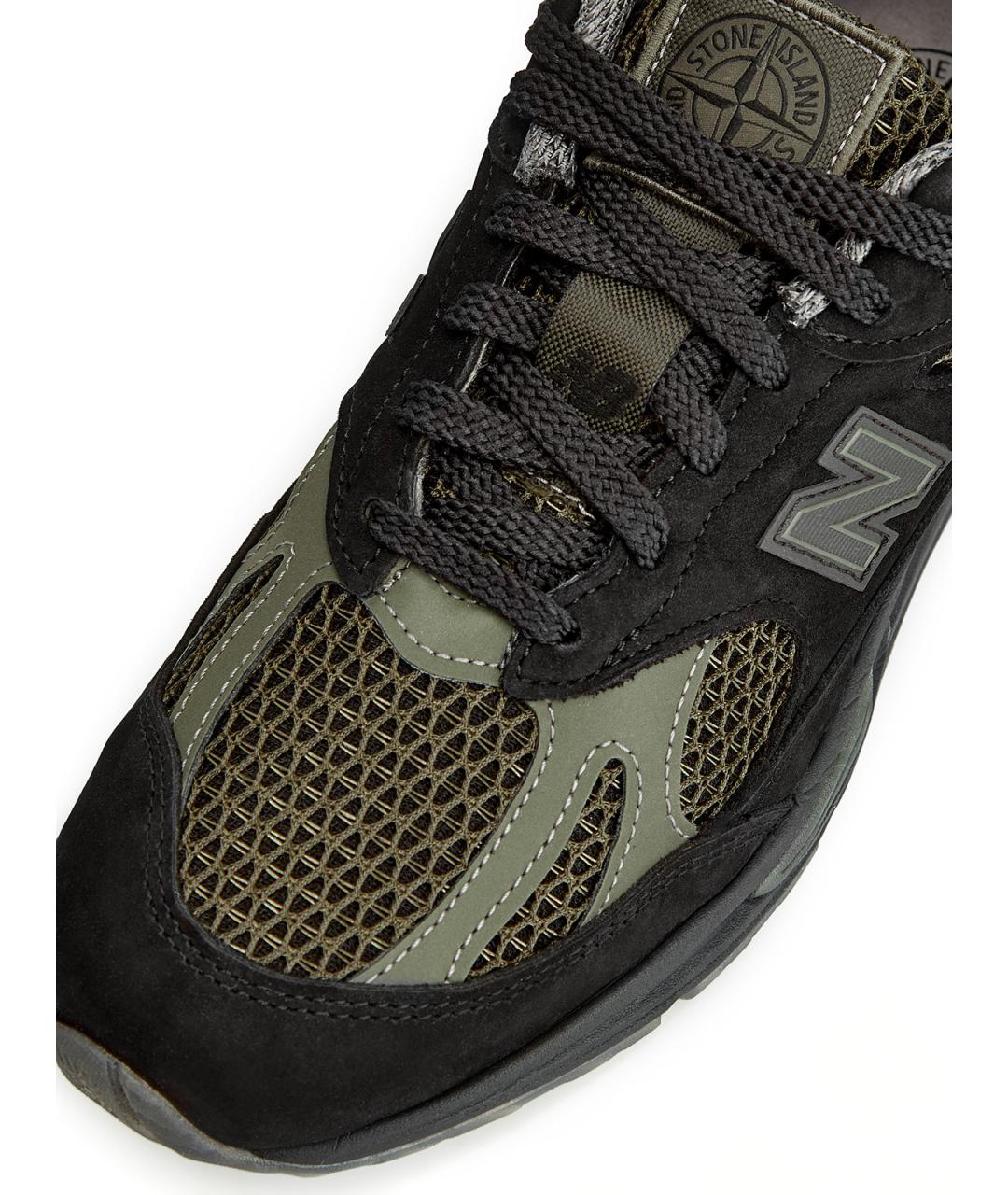 NEW BALANCE Мульти нубуковые низкие кроссовки / кеды, фото 4