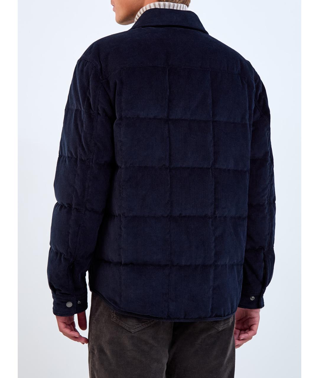 WOOLRICH Синяя хлопковая куртка, фото 4