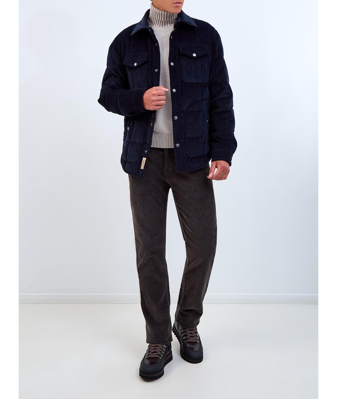 WOOLRICH Синяя хлопковая куртка, фото 2