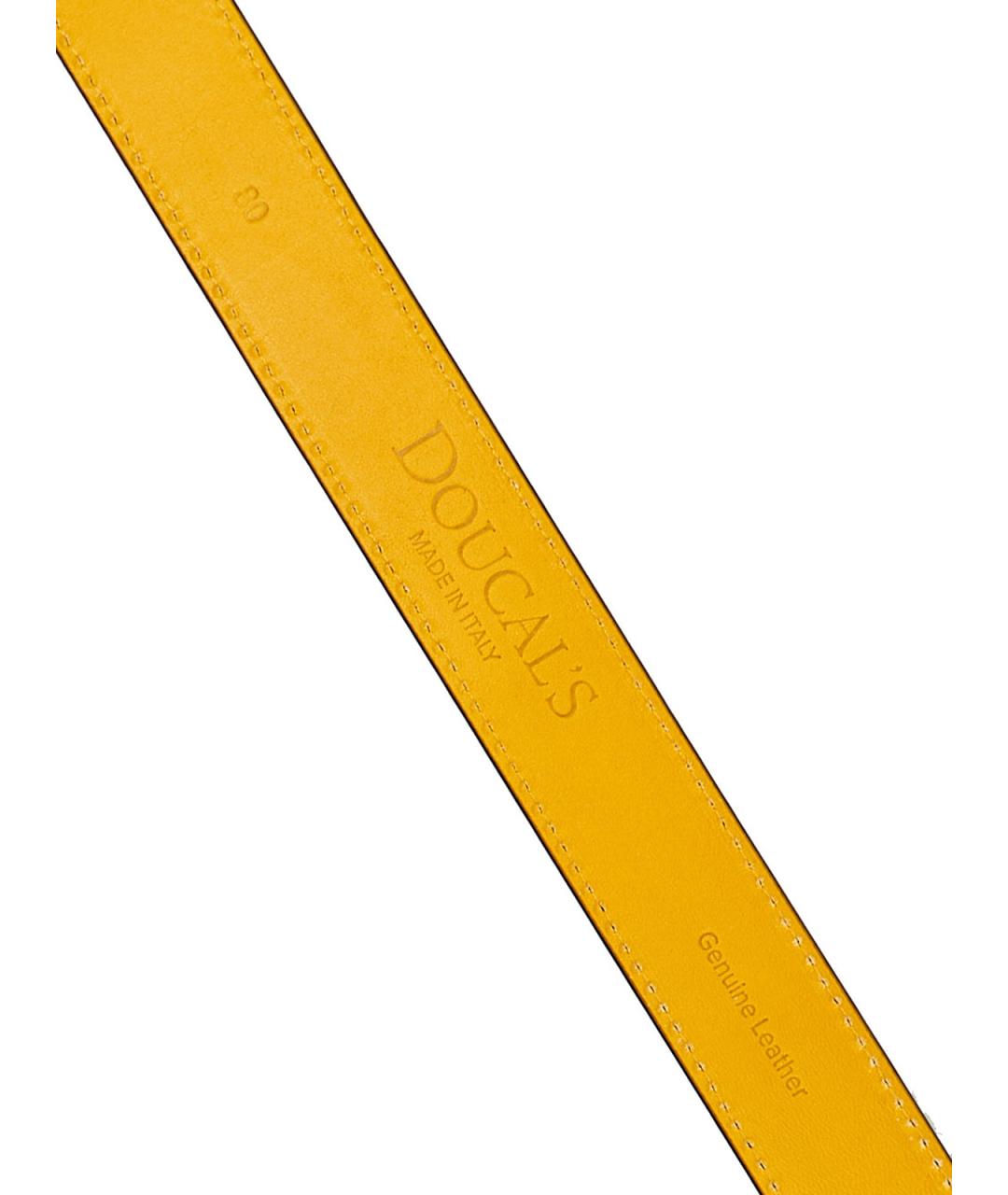 DOUCAL'S Коричневый замшевый ремень, фото 4