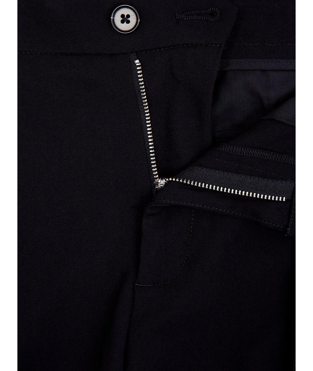 DIESEL Черные полиэстеровые повседневные брюки, фото 6