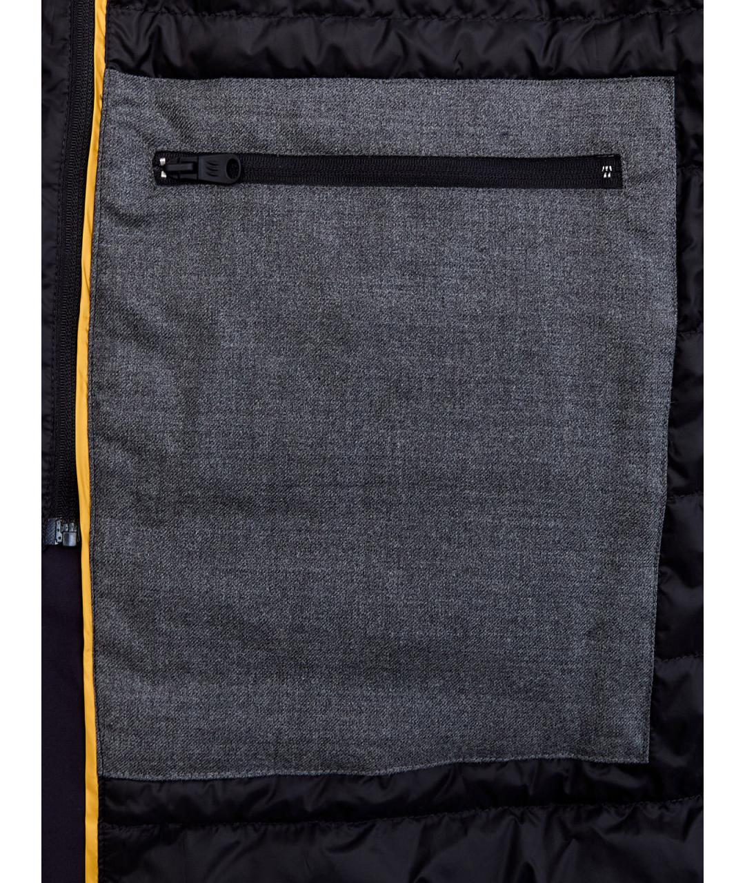 HETREGO Темно-синий полиамидовый пуховик, фото 6