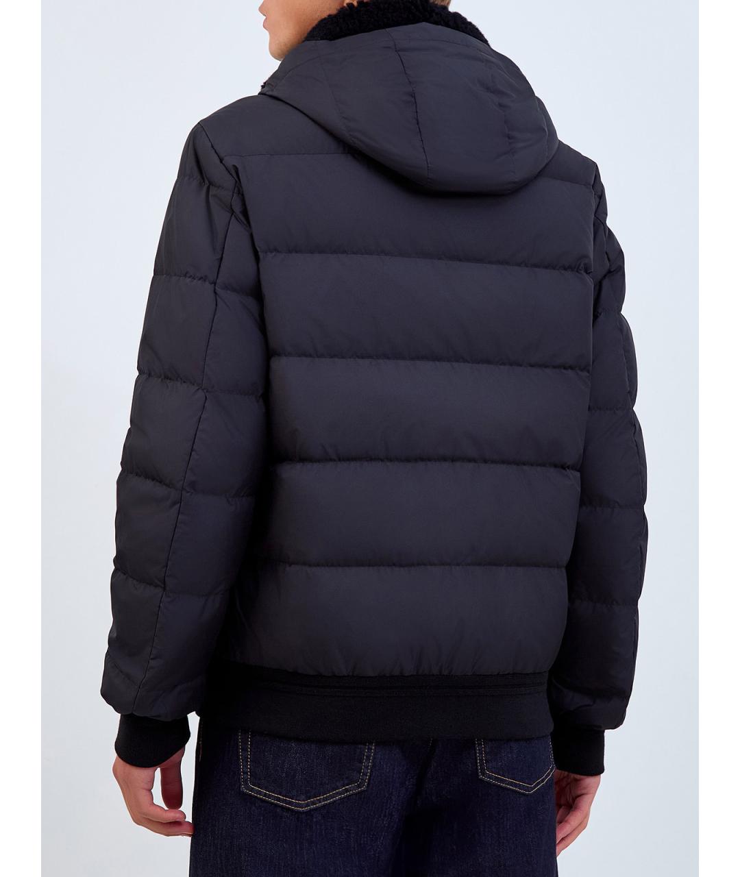 MONTECORE Черный полиэстеровый пуховик, фото 4