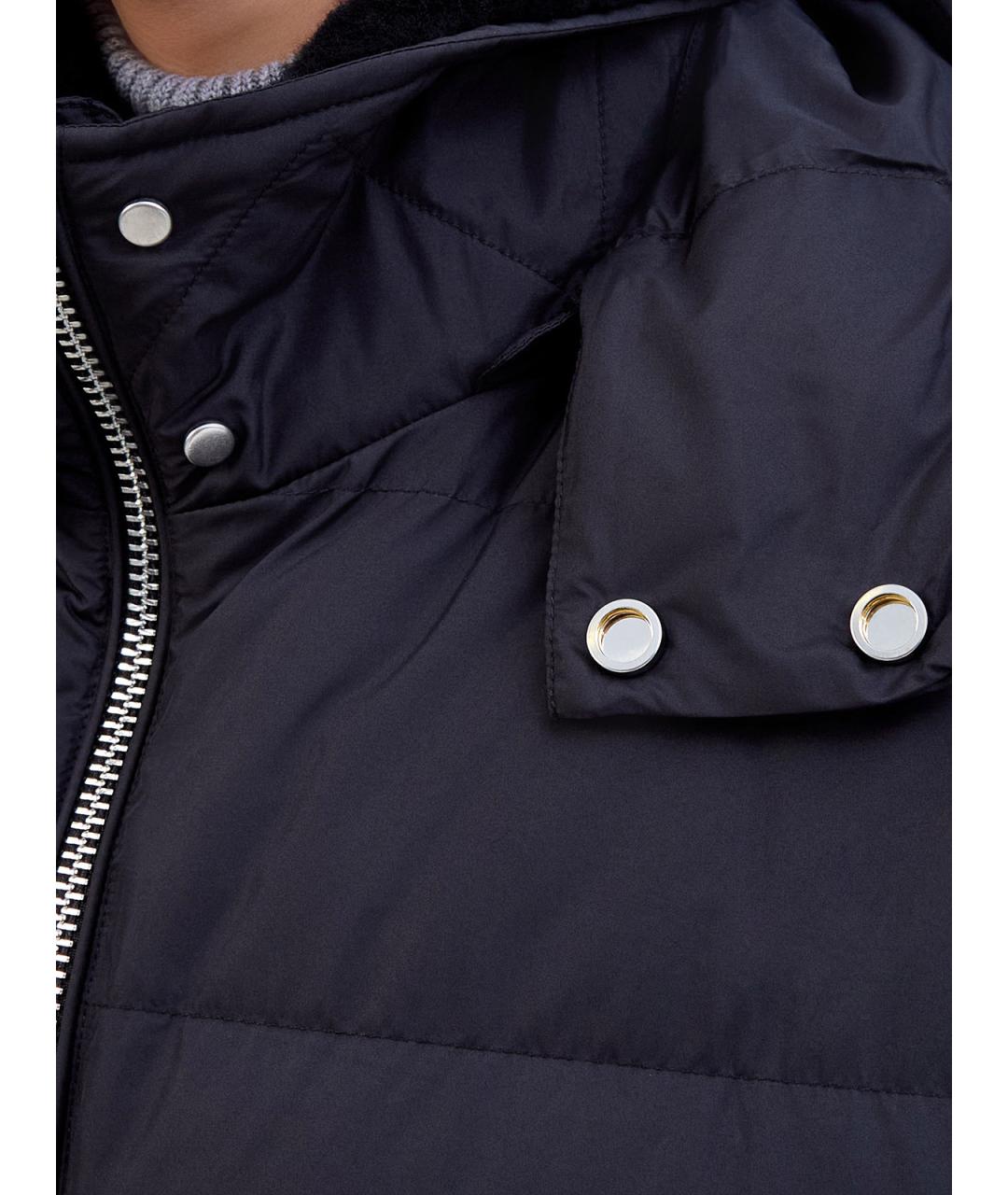 MONTECORE Черный полиэстеровый пуховик, фото 5