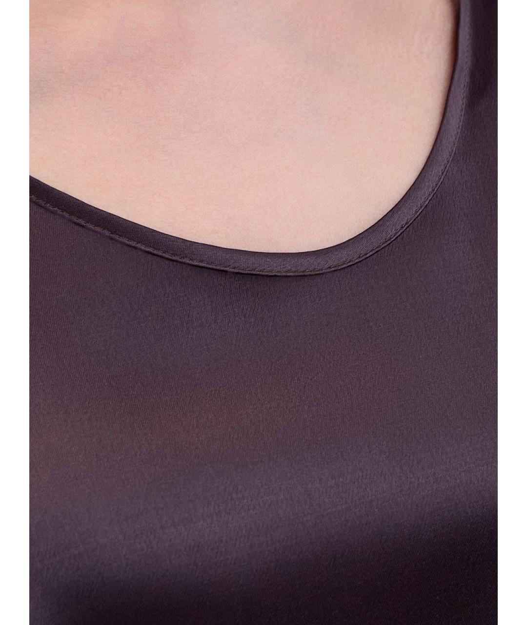 GENTRY PORTOFINO Черная вискозная майка, фото 3