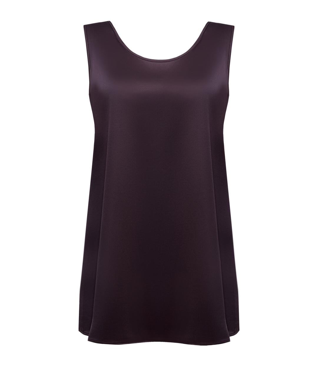 GENTRY PORTOFINO Черная вискозная майка, фото 1