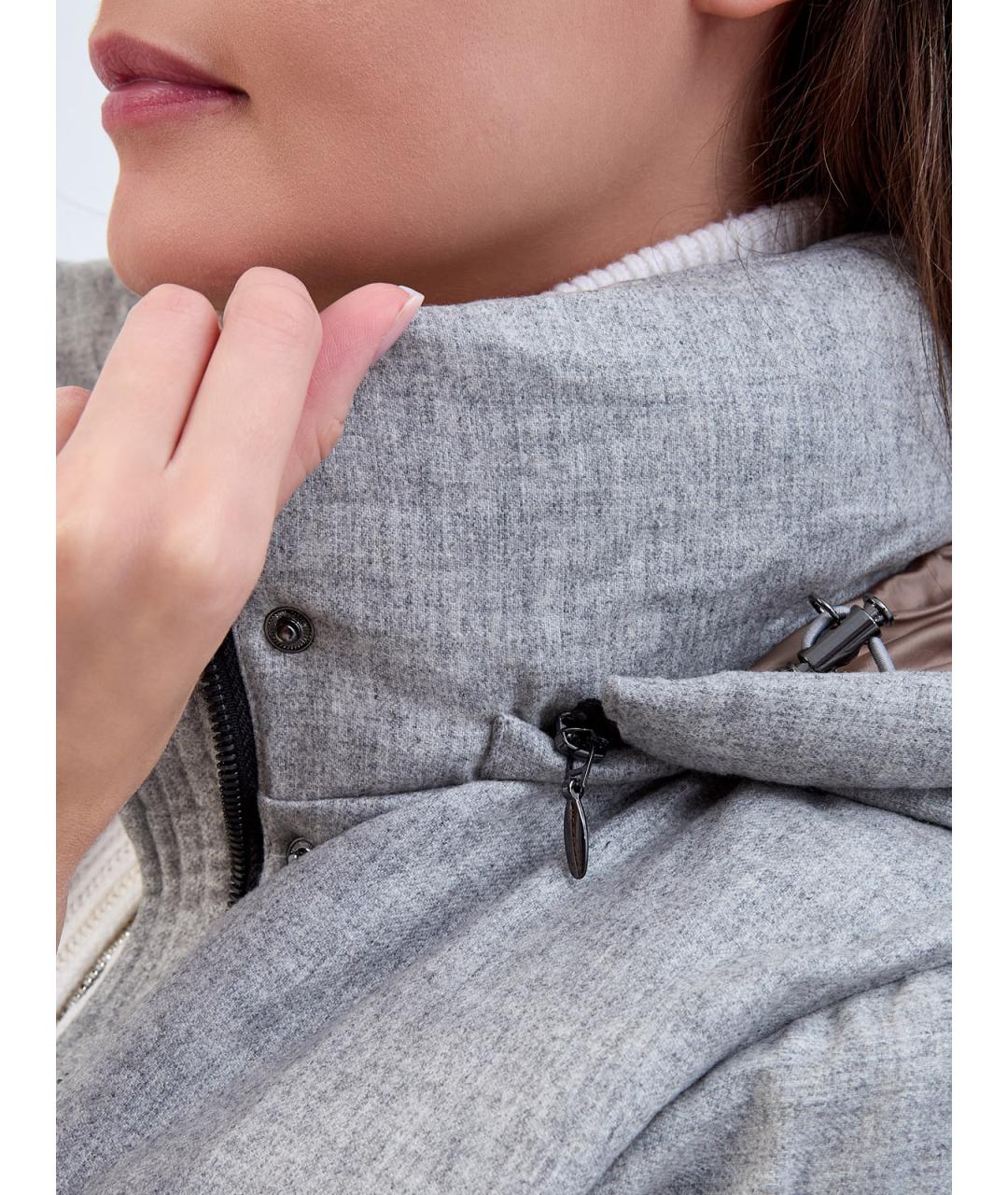 HETREGO Серый полиамидовый жилет, фото 5