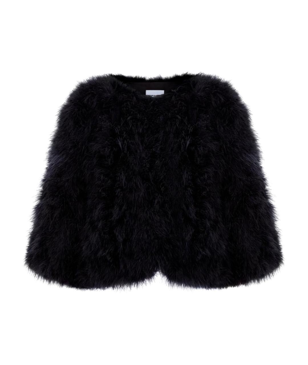 YVES SALOMON Черный полиэстеровый жакет/пиджак, фото 1