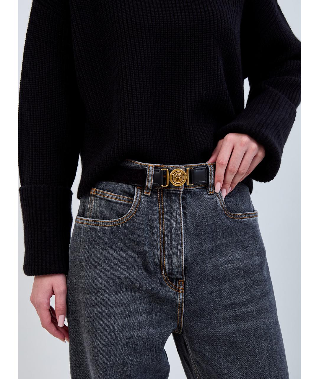 ETRO Черный ремень, фото 2