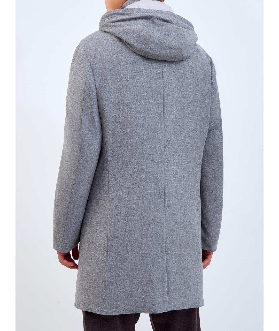 MONTECORE Серый шерстяной пуховик, фото 4