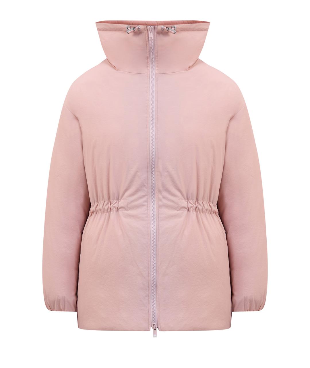 YVES SALOMON Розовый полиамидовый пуховик, фото 1