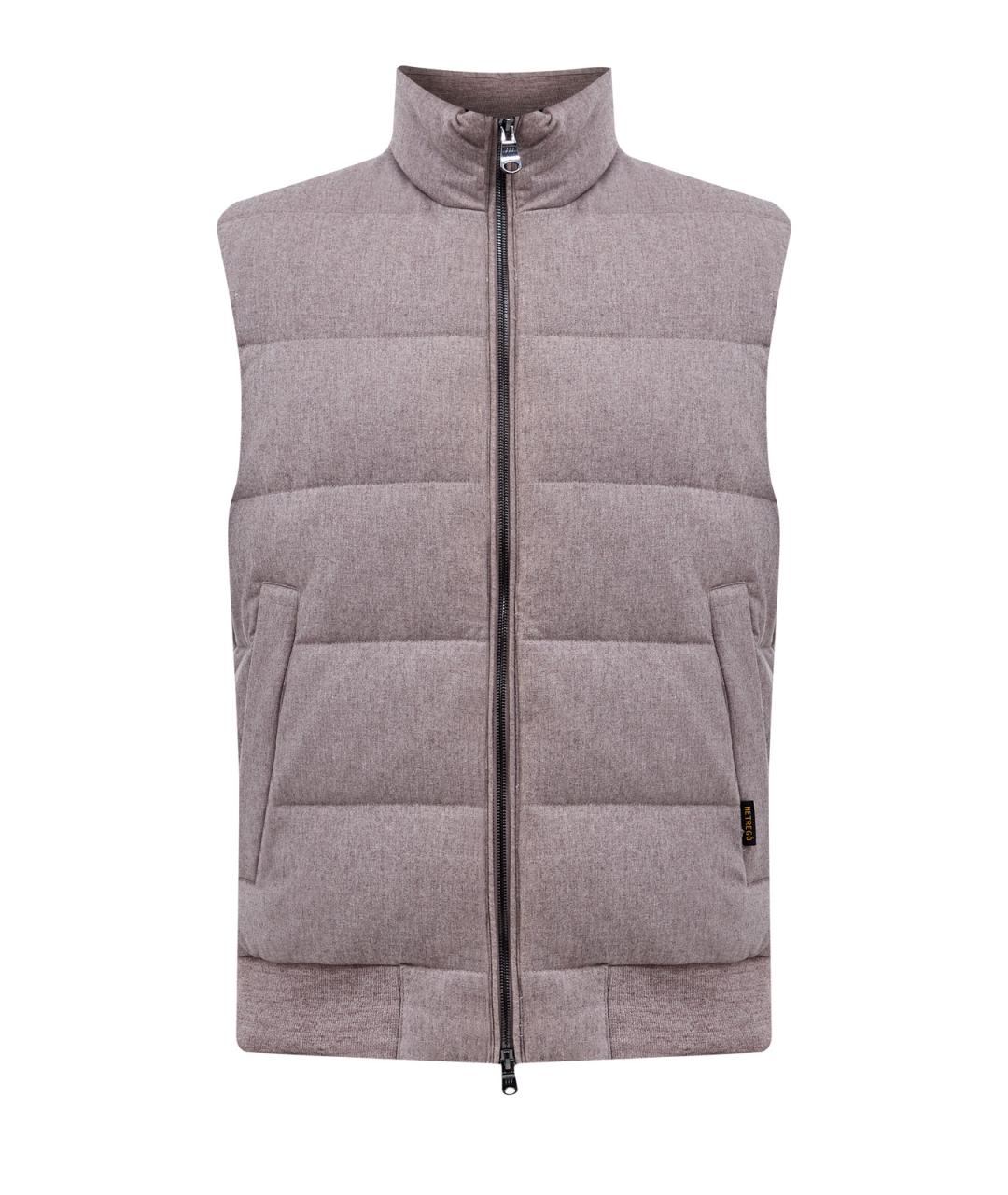 HETREGO Бежевый полиамидовый жилет, фото 1