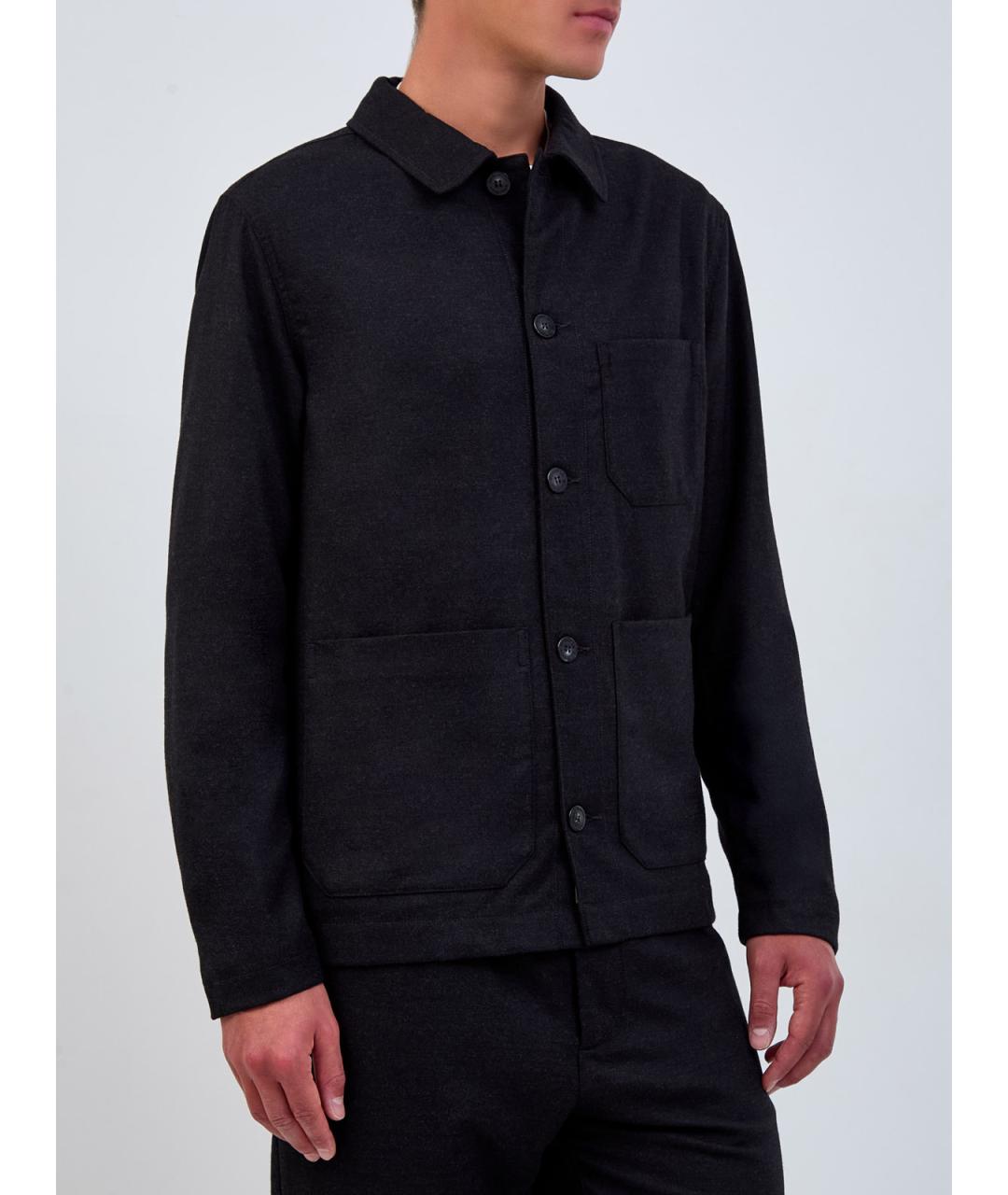 WOOLRICH Черная полиэстеровая куртка, фото 3