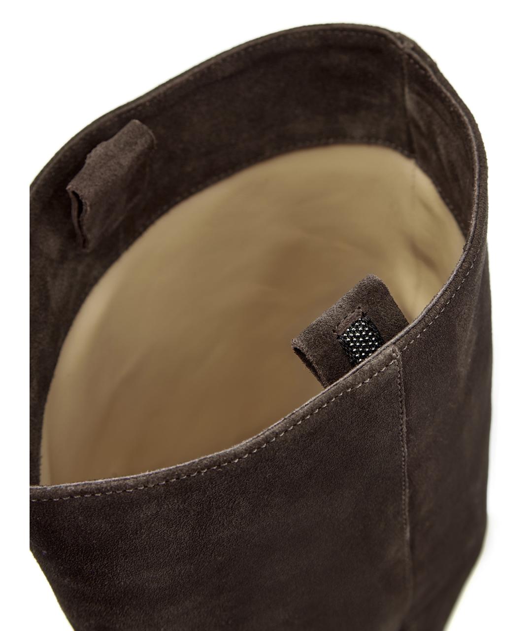 DOUCAL'S Коричневые замшевые сапоги, фото 6