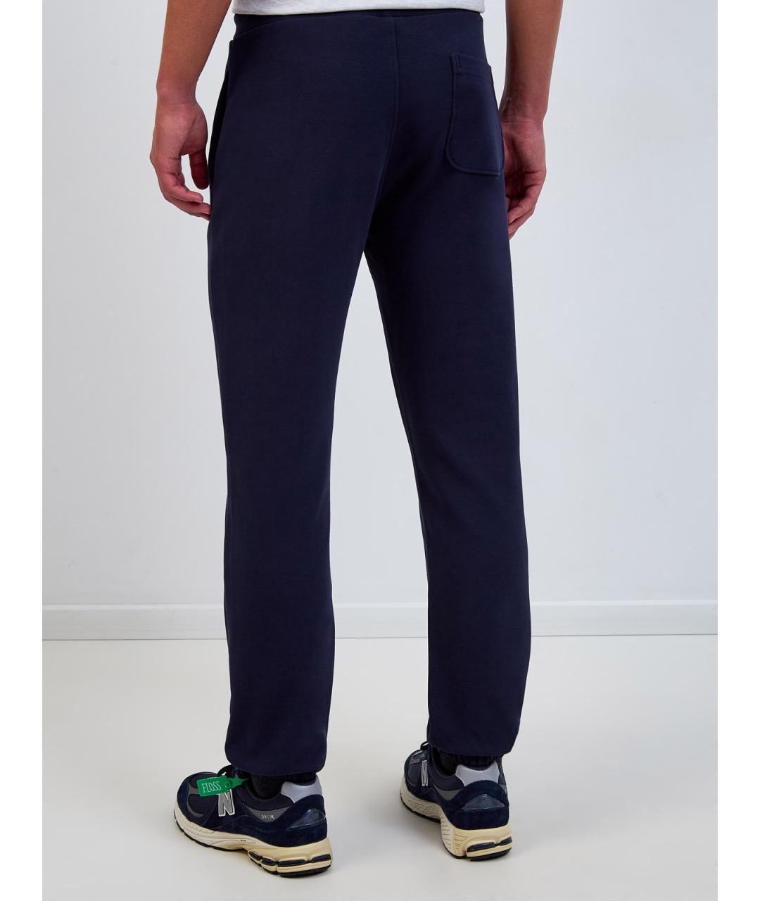 WOOLRICH Синие хлопковые повседневные брюки, фото 4