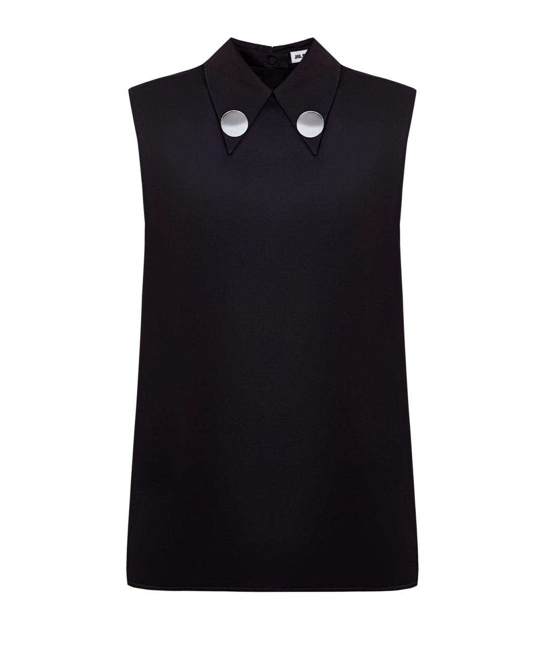 JIL SANDER Черная блузы, фото 1