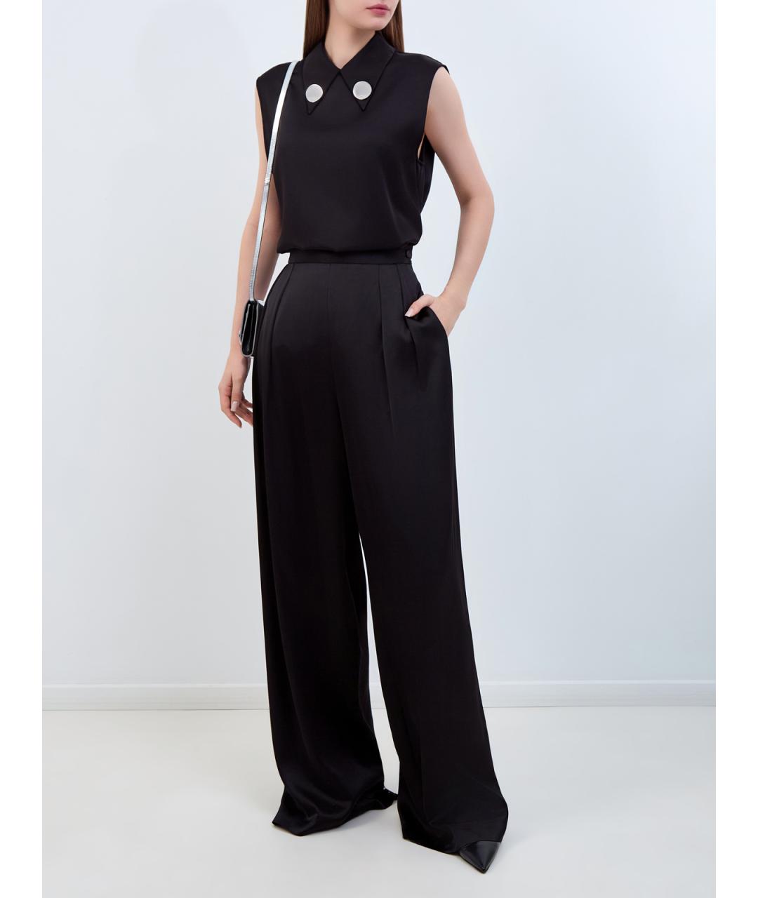 JIL SANDER Черная блузы, фото 2