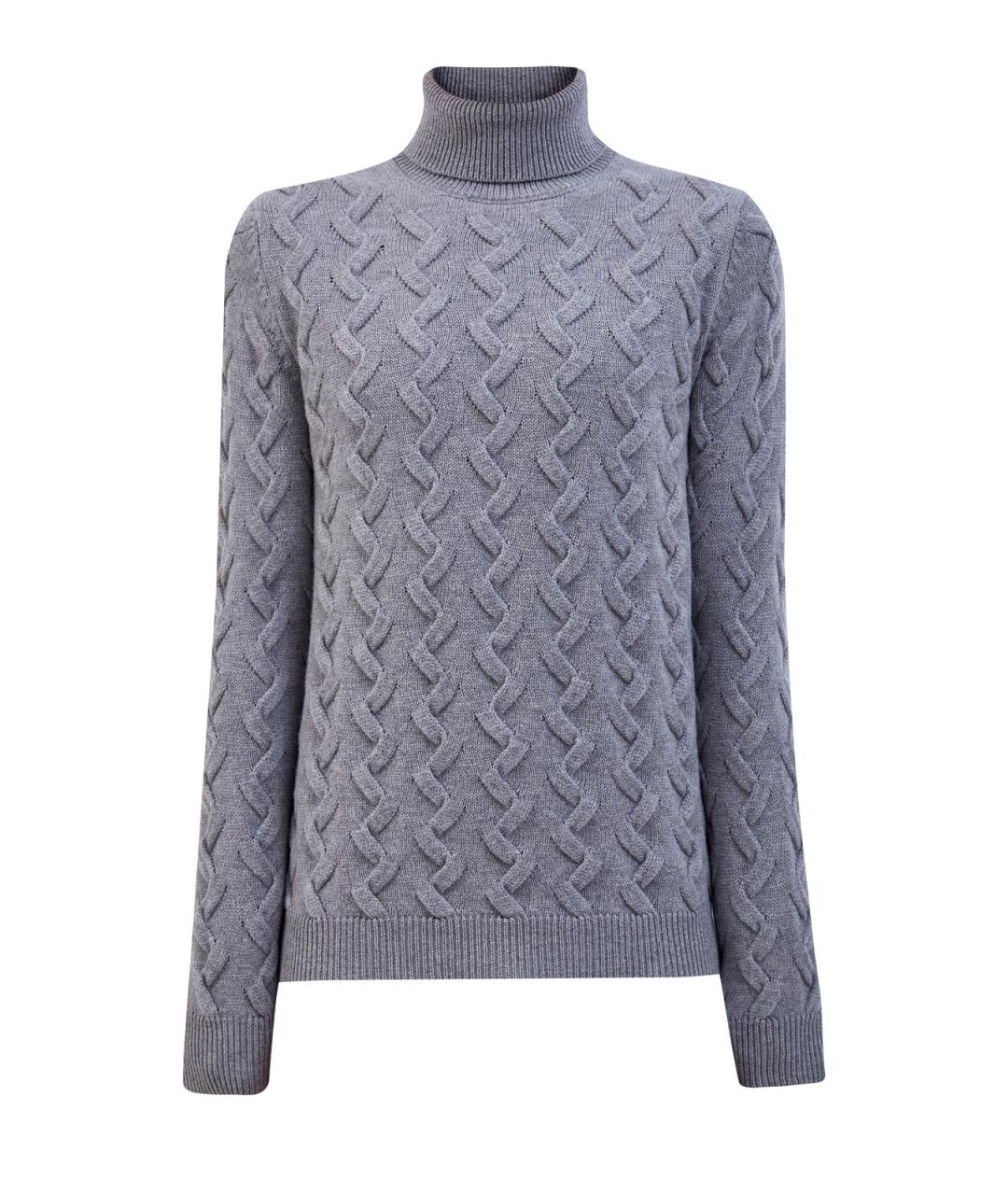 PESERICO Серый шерстяной джемпер / свитер, фото 1