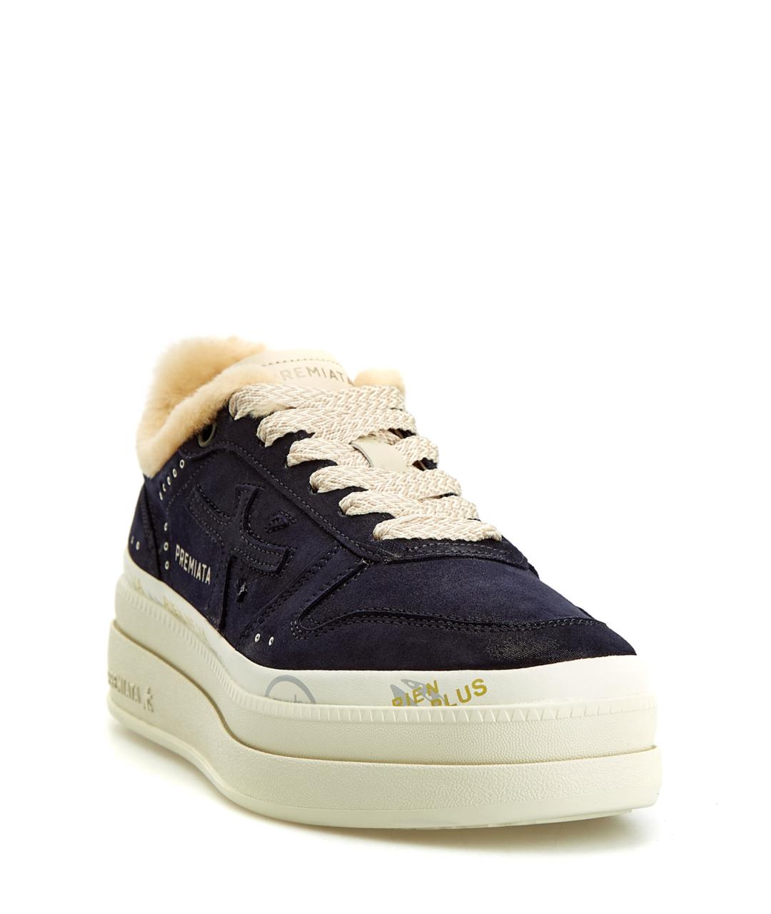 PREMIATA Черные замшевые кеды, фото 3