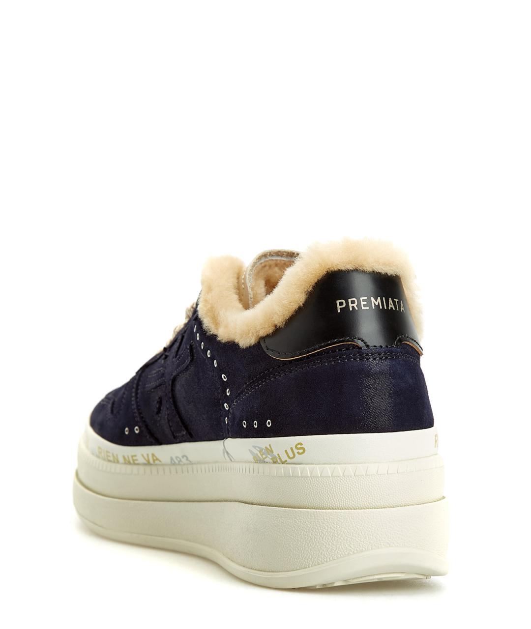 PREMIATA Черные замшевые кеды, фото 4