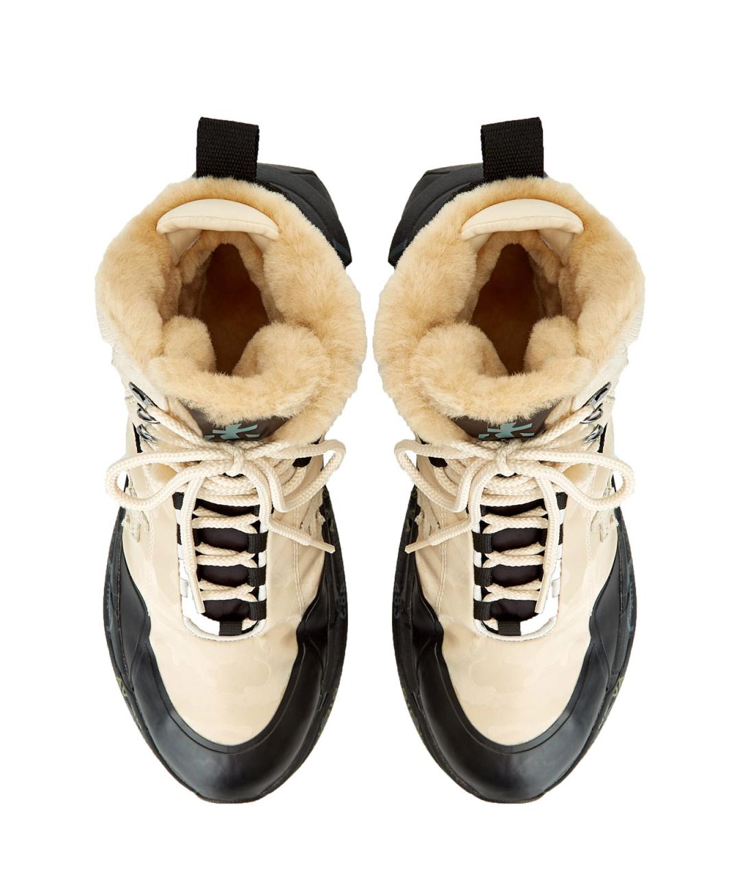 PREMIATA Бежевые текстильные ботинки, фото 6