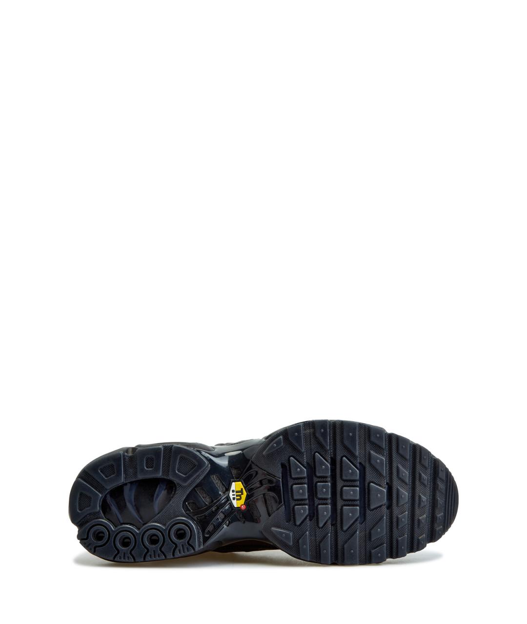 NIKE Черные кожаные низкие кроссовки / кеды, фото 7