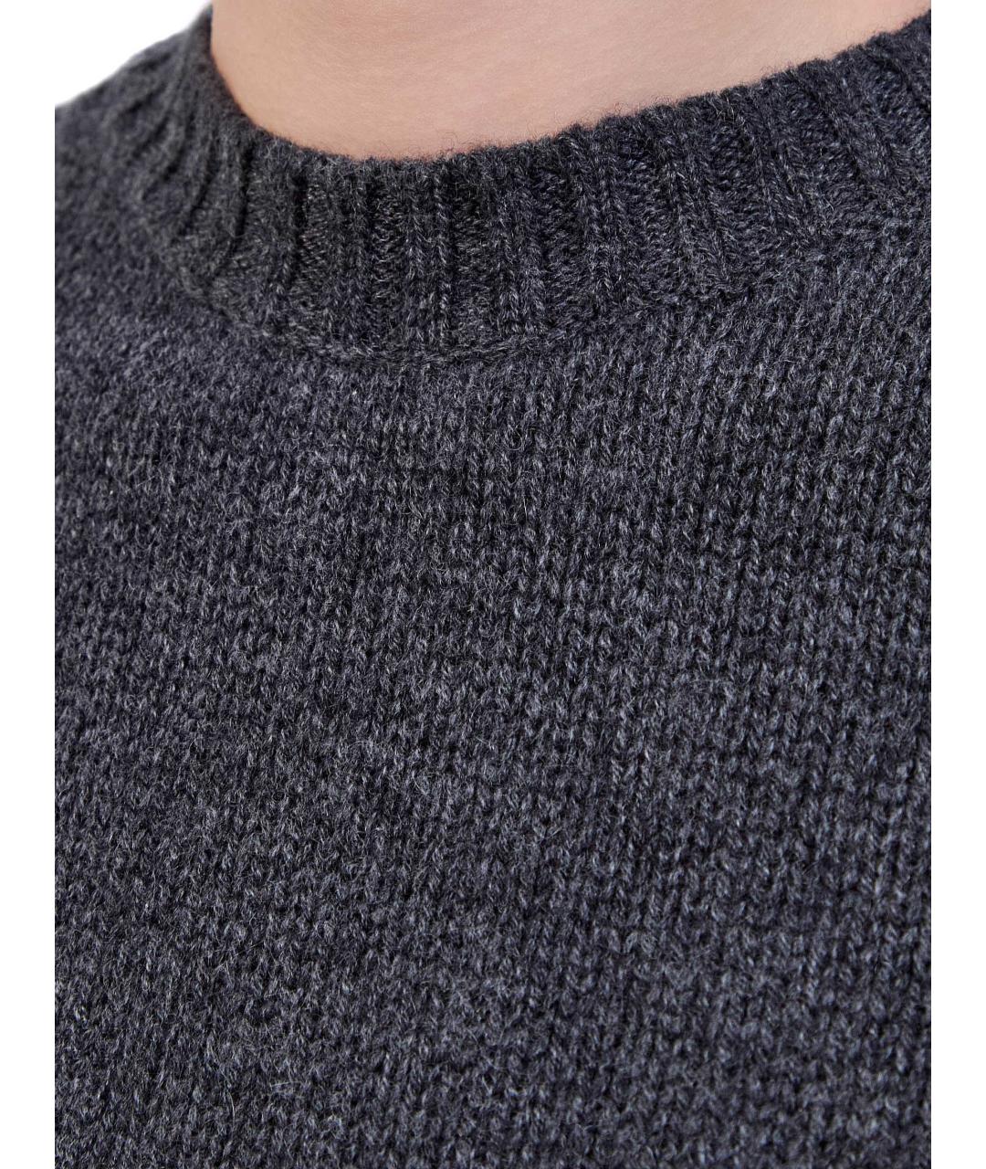 FABIANA FILIPPI Серый кашемировый джемпер / свитер, фото 5