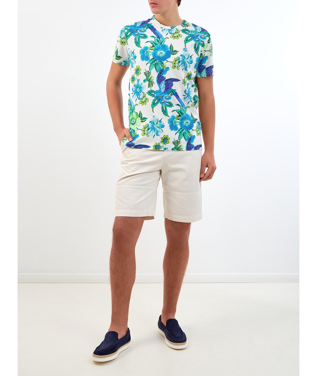 ETRO Мульти хлопковая футболка, фото 2