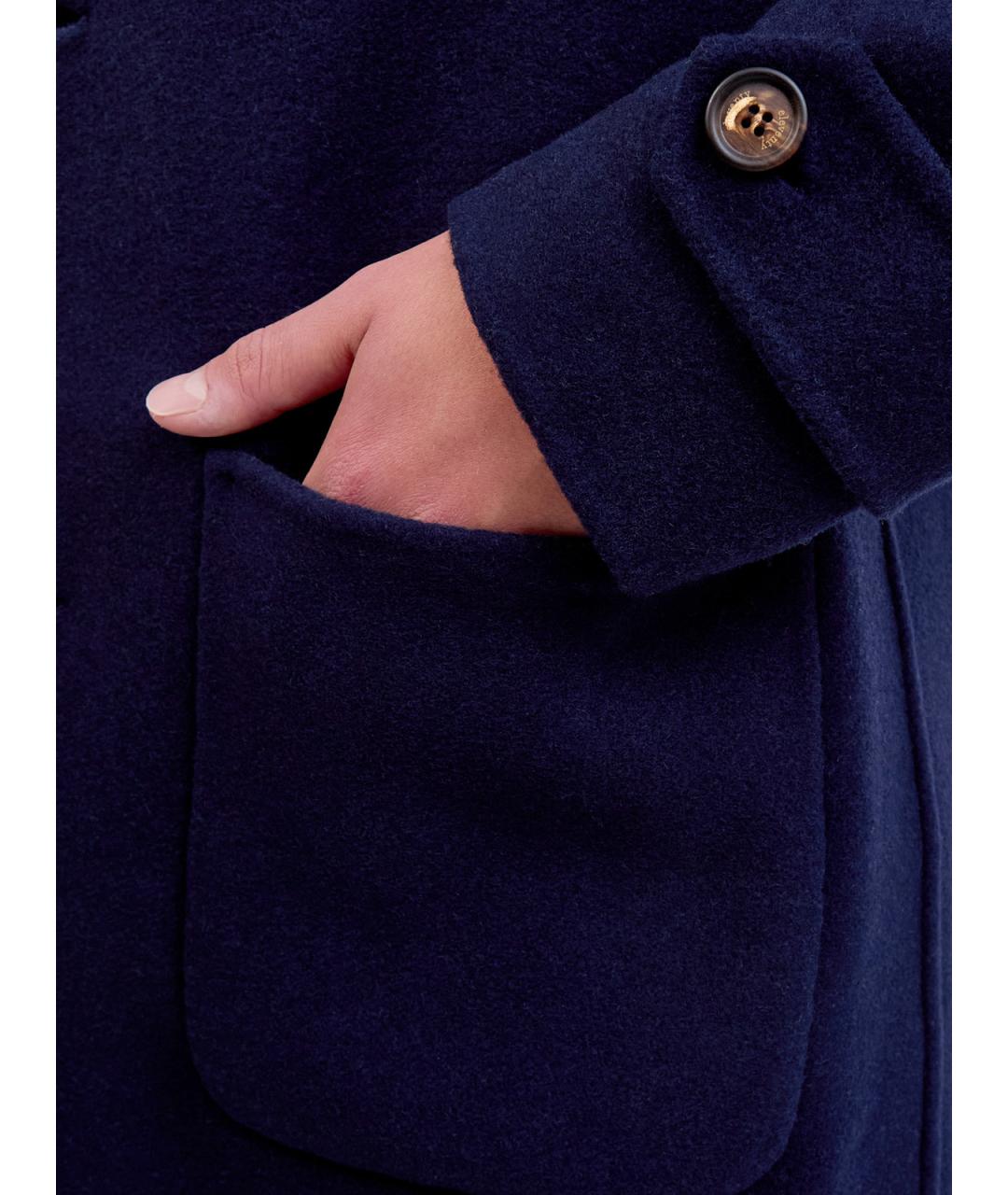 ELEVENTY Синее кашемировое пальто, фото 7