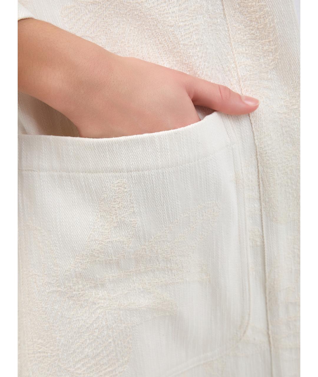 ELEVENTY Бежевый хлопковый кардиган, фото 5