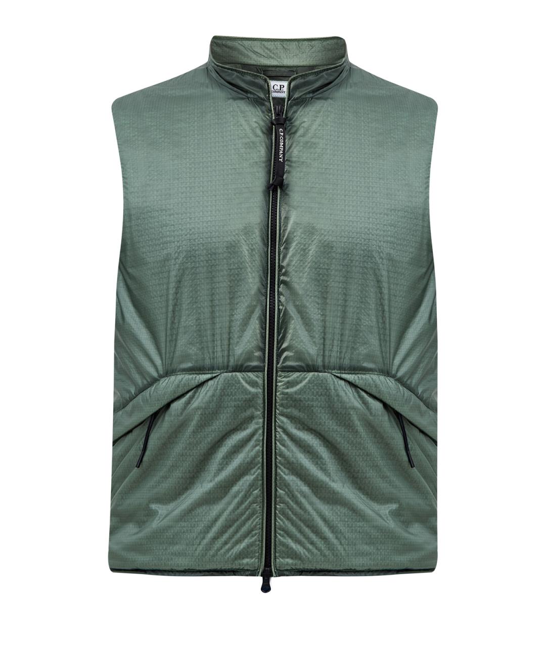 CP COMPANY Зеленый полиамидовый жилет, фото 1