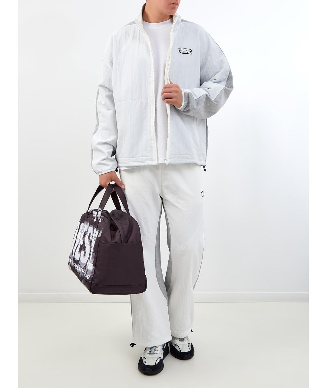 DIESEL Белая полиамидовая куртка, фото 2