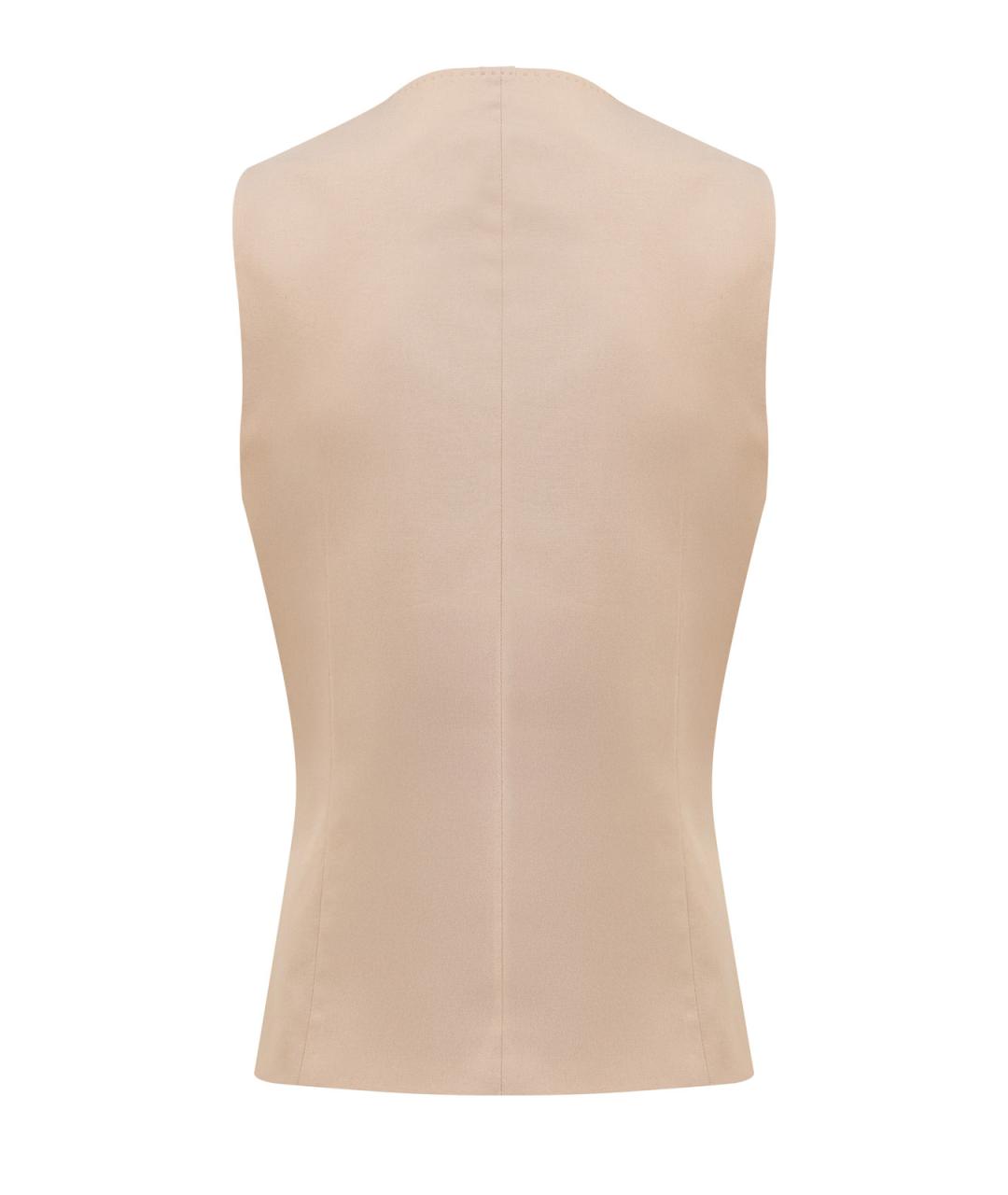 ELEVENTY Бежевый хлопковый жилет, фото 2