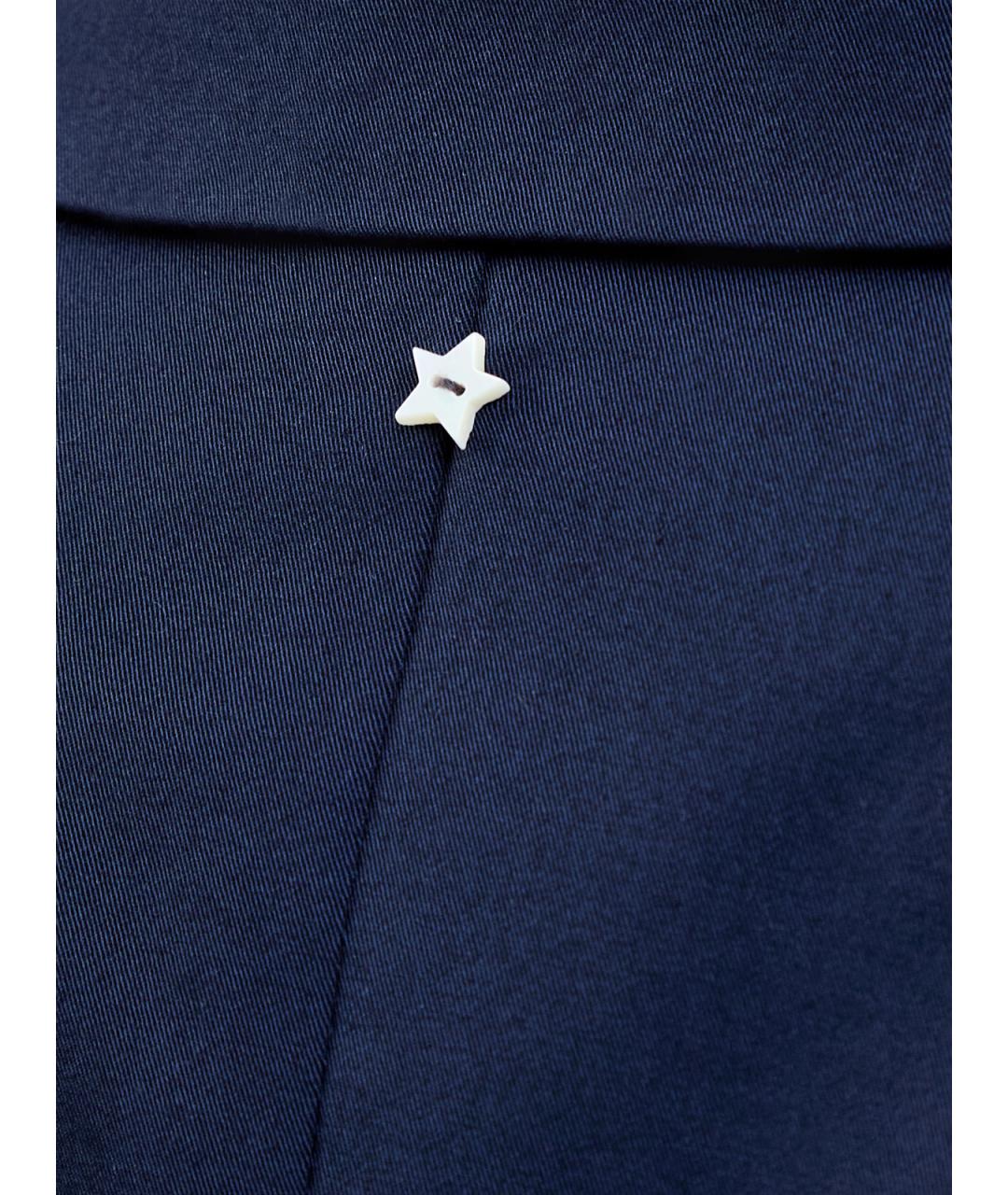 LORENA ANTONIAZZI Синий хлопковый жакет/пиджак, фото 5