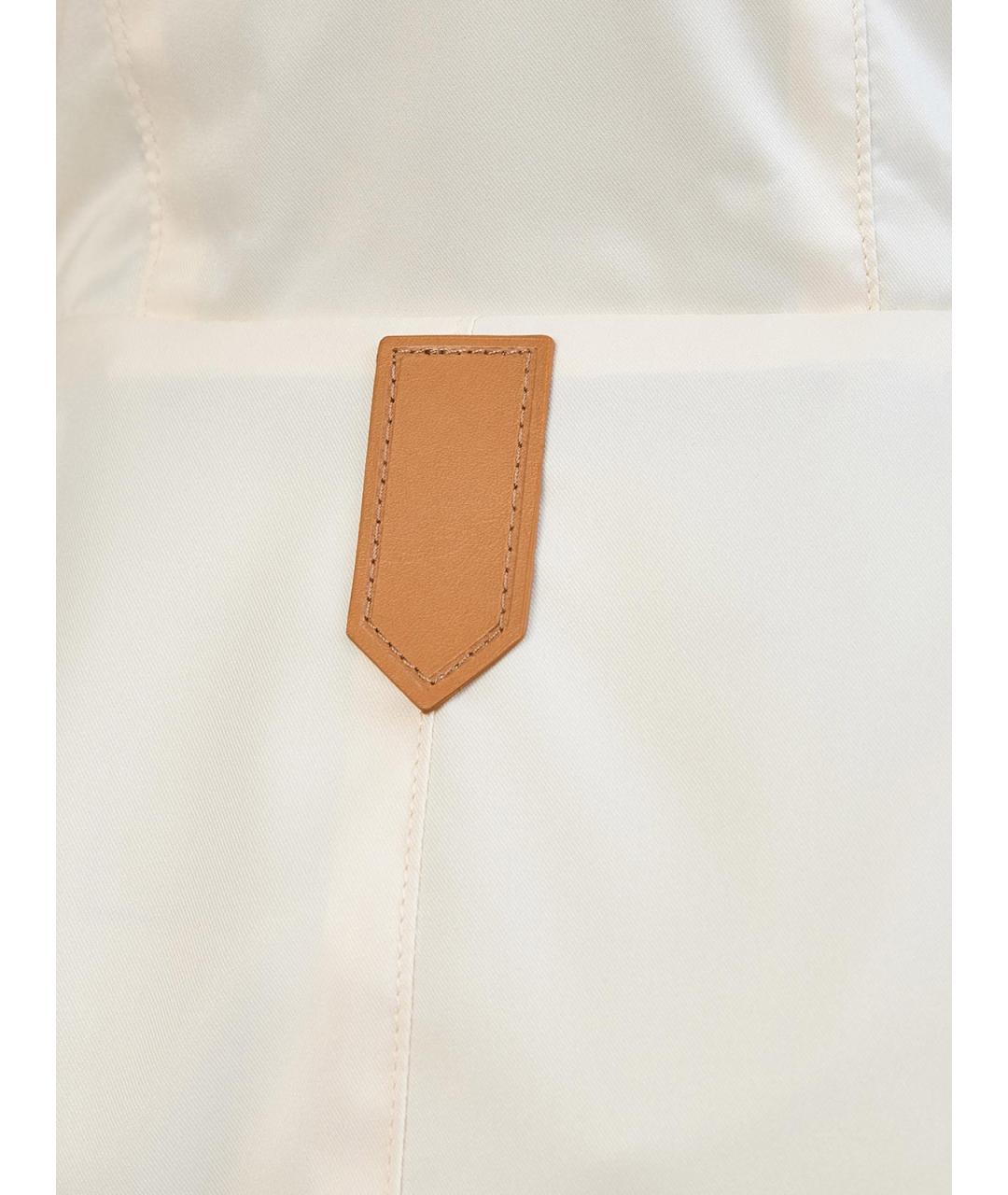 CANALI Бежевый полиэстеровый жилет, фото 5