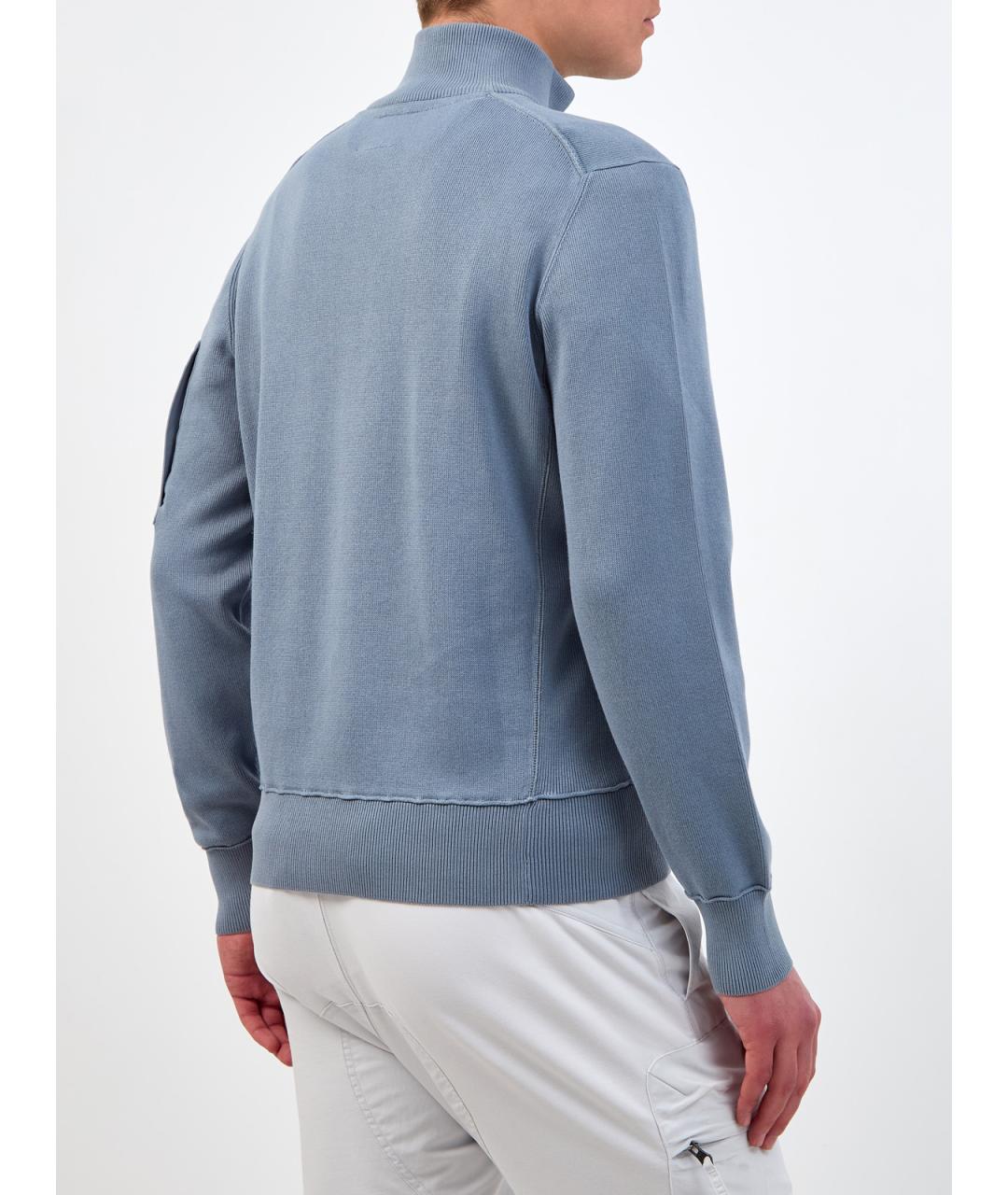 PARAJUMPERS Голубой хлопковый джемпер / свитер, фото 4