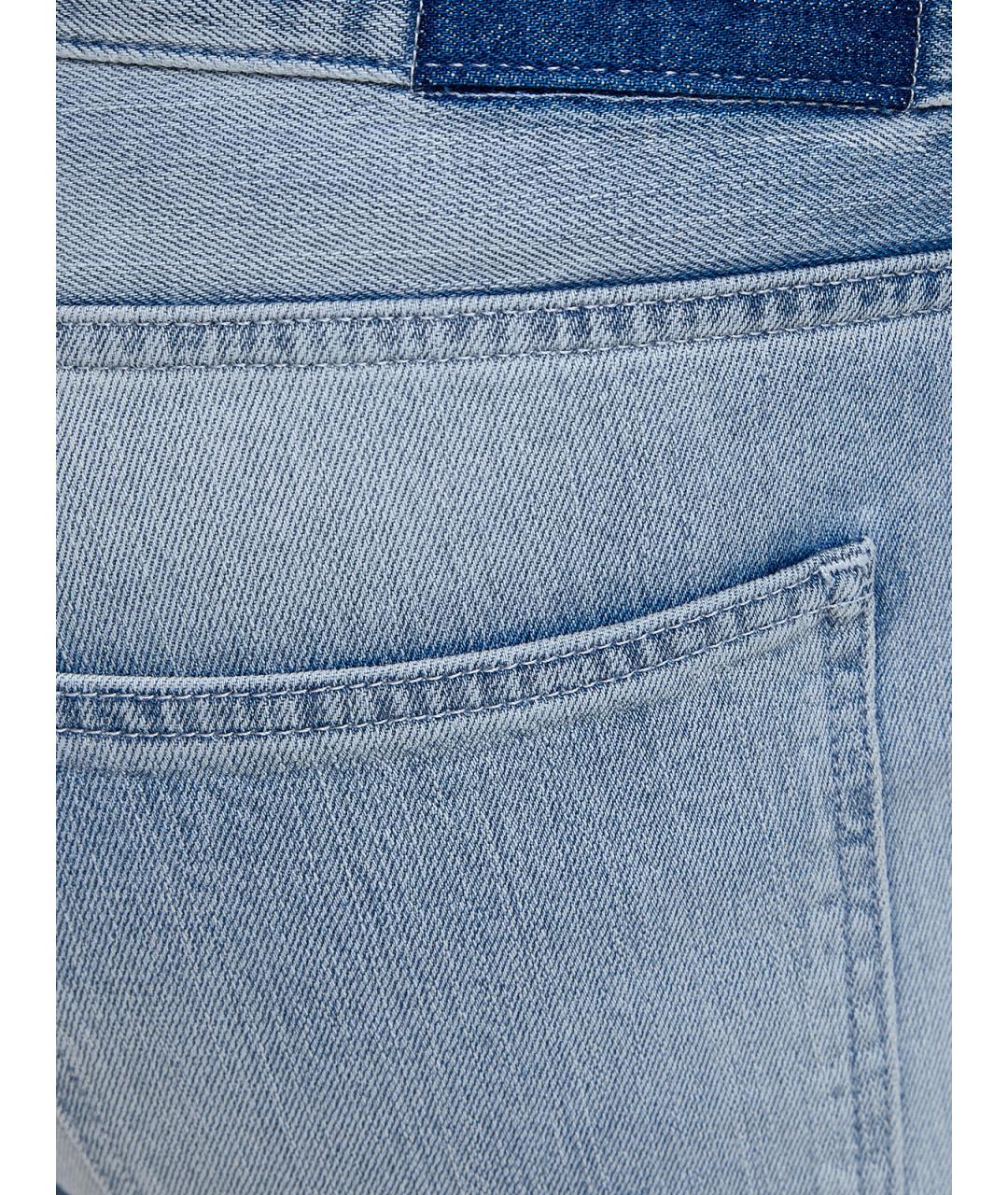 ELEVENTY Голубые хлопковые джинсы скинни, фото 5