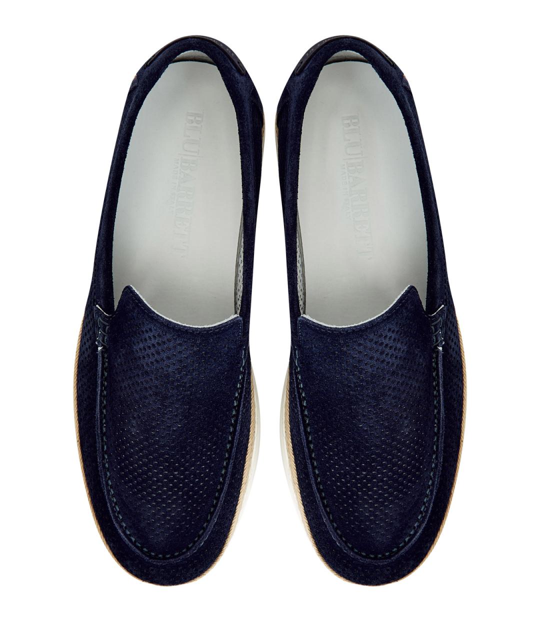BARRETT Синие замшевые лоферы, фото 6