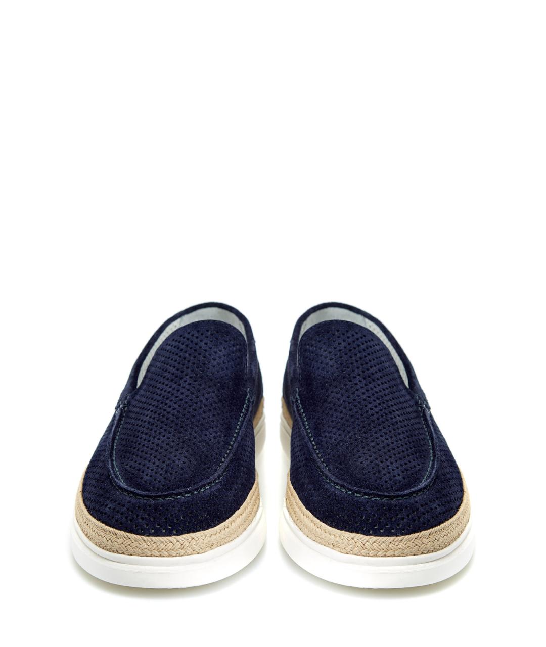 BARRETT Синие замшевые лоферы, фото 5