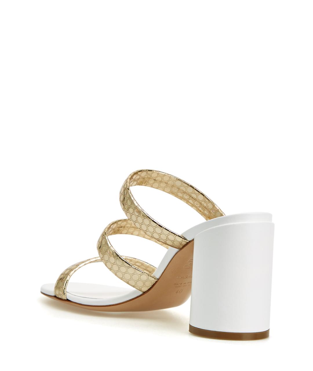 CASADEI Белые босоножки, фото 4