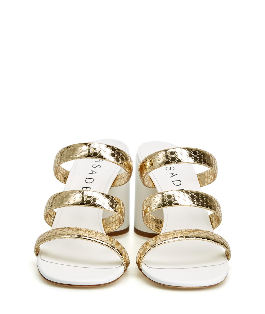 CASADEI Белые босоножки, фото 6