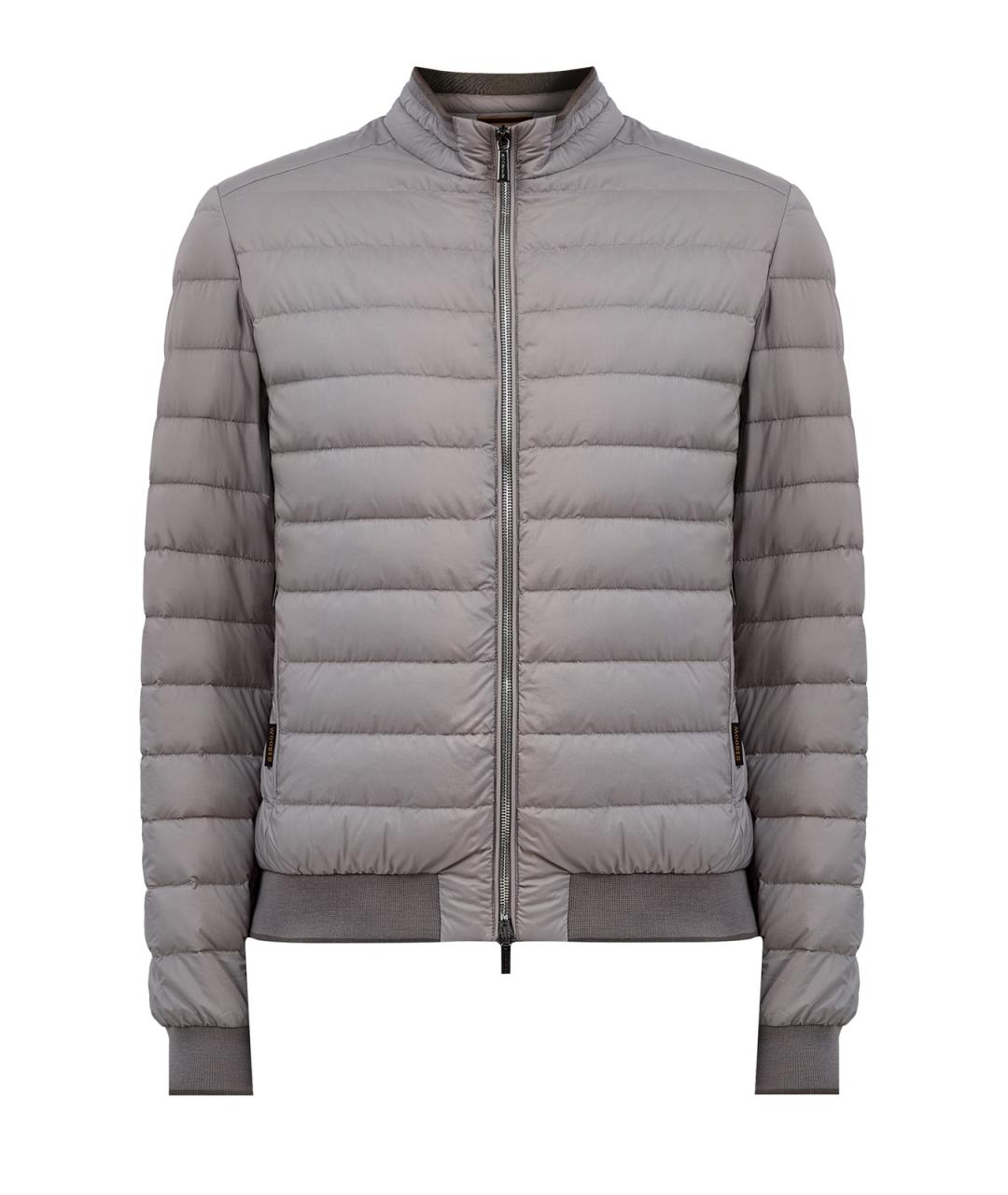 MOORER Бежевая полиамидовая куртка, фото 1