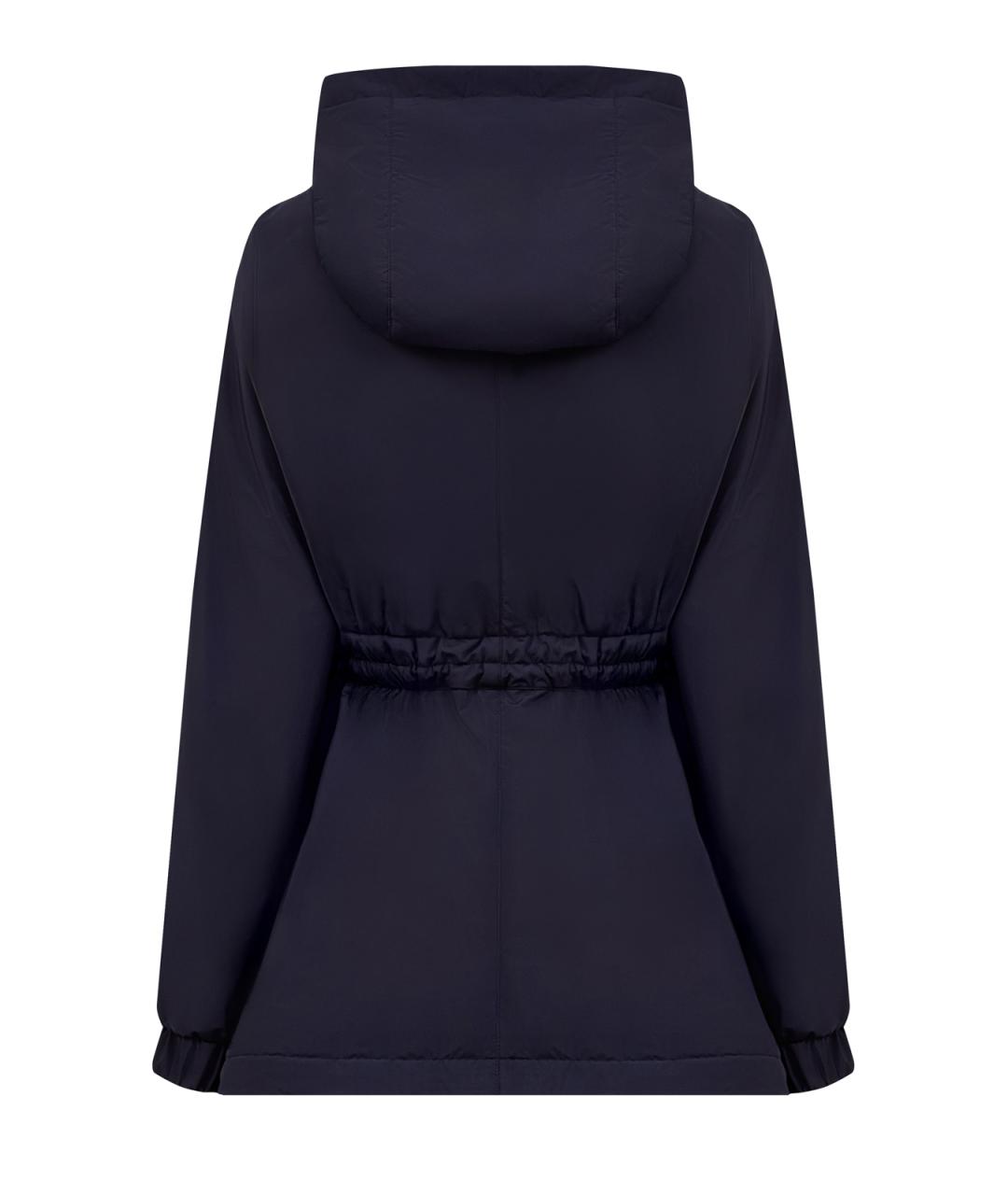 MOORER Черная полиэстеровая куртка, фото 2